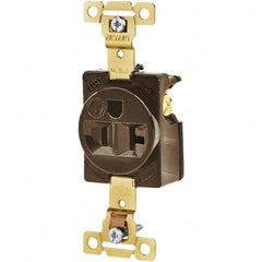 Bryant Electric - Straight Blade Receptacles Receptacle Type: Single Receptacle Grade: Industrial - Americas Industrial Supply