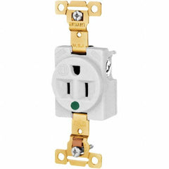 Bryant Electric - Straight Blade Receptacles Receptacle Type: Single Receptacle Grade: Hospital - Americas Industrial Supply