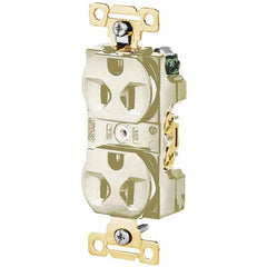 Bryant Electric - Straight Blade Receptacles Receptacle Type: Duplex Receptacle Grade: Industrial - Americas Industrial Supply