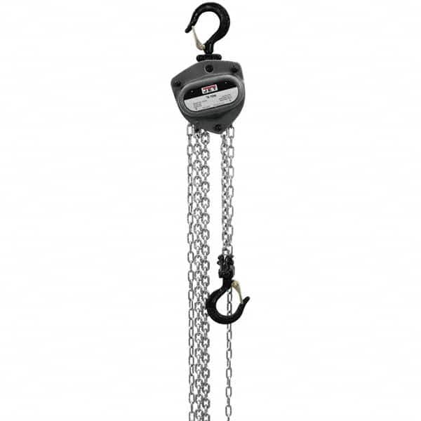 Jet - 500 Lb Capacity, 60' Lift Height, Manual Chain Hoist - Americas Industrial Supply