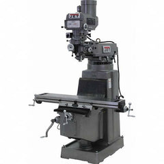 Jet - Knee Milling Machines Spindle Speed Control: Electronic Variable Speed Table Length (Inch): 10 - Americas Industrial Supply