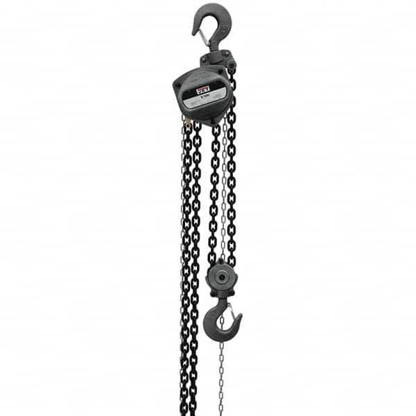 Jet - 10,000 Lb Capacity, 50' Lift Height, Manual Chain Hoist - Americas Industrial Supply