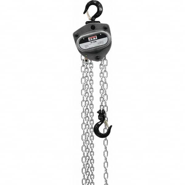 Jet - 1,000 Lb Capacity, 80' Lift Height, Manual Chain Hoist - Americas Industrial Supply