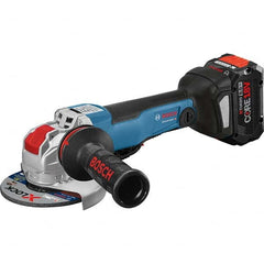 Bosch - Angle & Disc Grinders Type of Power: Cordless Wheel Diameter (Inch): 4.5 - Americas Industrial Supply