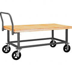 Durham - 1,800 Lb Capacity Work Height Platform Truck - Americas Industrial Supply