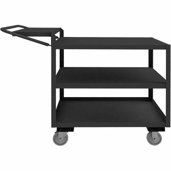 Durham - 1,200 Lb Capacity, 24-1/4" Wide x 52-3/8" Long x 40-1/4" High Order Picking Cart - Americas Industrial Supply