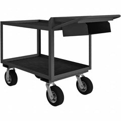 Durham - 1,200 Lb Capacity, 24-1/4" Wide x 64-3/8" Long x 38" High Mobile Cart - Americas Industrial Supply