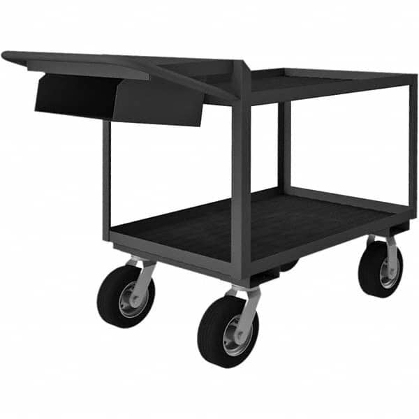 Durham - 1,200 Lb Capacity, 24-1/4" Wide x 52-3/8" Long x 38" High Mobile Cart - Americas Industrial Supply