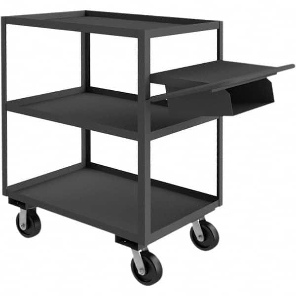 Durham - 3,600 Lb Capacity, 30-1/4" Wide x 76-3/8" Long x 48" High Order Picking Cart - Americas Industrial Supply