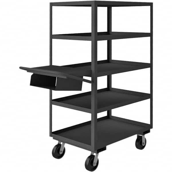 Durham - 3,600 Lb Capacity, 24-1/4" Wide x 52-3/8" Long x 65" High Order Picking Cart - Americas Industrial Supply