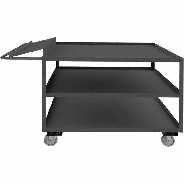 Durham - 1,200 Lb Capacity, 30-1/4" Wide x 87-1/4" Long x 40-11/16" High Order Picking Cart - Americas Industrial Supply