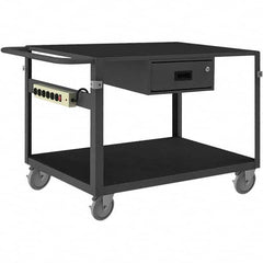 Durham - 1,000 Lb Capacity, 25-1/8" Wide x 42-11/16" Long x 34" High Instrument Cart - Americas Industrial Supply