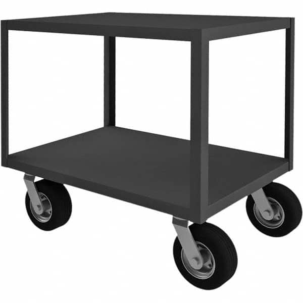 Durham - 1,200 Lb Capacity, 24-1/4" Wide x 36-1/4" Long x 34" High Instrument Cart - Americas Industrial Supply