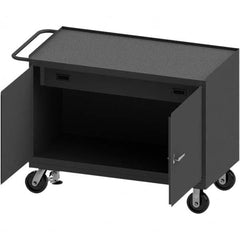 Durham - Mobile Work Benches Type: Cabinet Bench Length: 54-1/8 (Inch) - Americas Industrial Supply