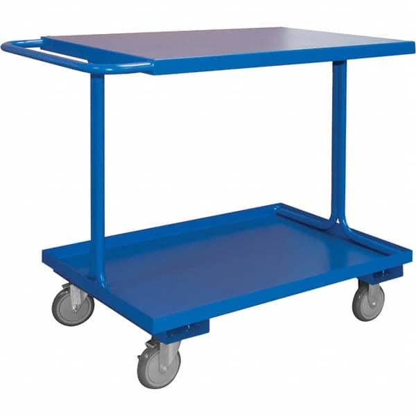 Durham - 1,200 Lb Capacity, 24" Wide x 42" Long x 35-13/16" High Access Shelf Cart - Americas Industrial Supply