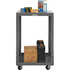 Durham - Stationary Work Benches, Tables Type: Machine Work Table Top Material: 16 Gauge Steel - Americas Industrial Supply