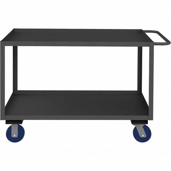 Durham - 2,400 Lb Capacity, 24-1/4" Wide x 54-1/4" Long x 36" High Heavy Duty Service Cart - Americas Industrial Supply