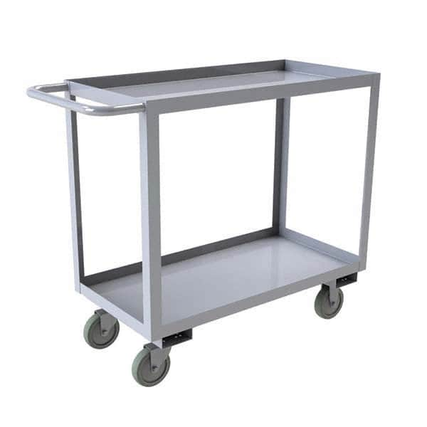 Durham - 1,200 Lb Capacity, 30-1/8" Wide x 66" Long x 35" High Mobile Cart - Americas Industrial Supply