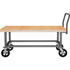 Durham - 1,800 Lb Capacity Work Height Platform Truck - Americas Industrial Supply