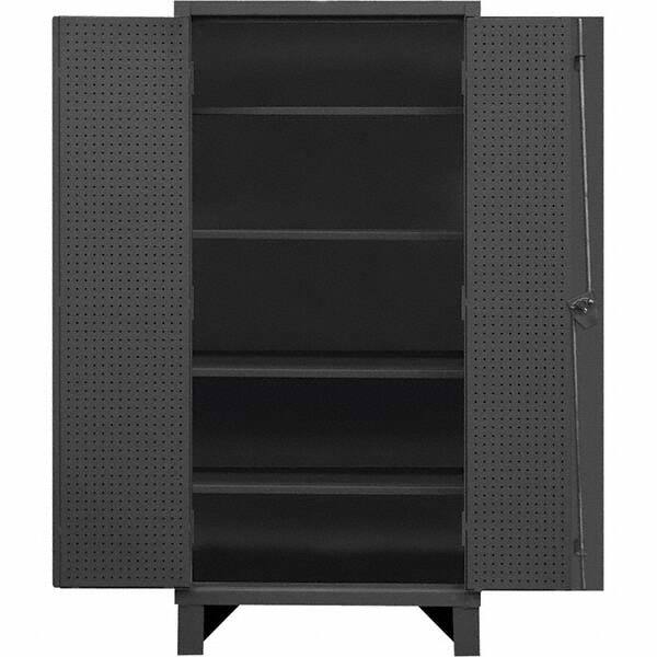 Durham - 4 Shelf Pegboard Storage Cabinet - Americas Industrial Supply