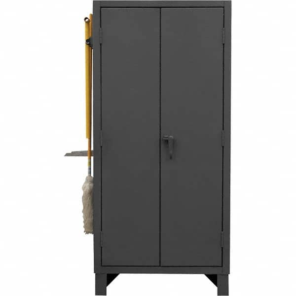 Durham - 3 Shelf Pegboard Storage Cabinet - Americas Industrial Supply