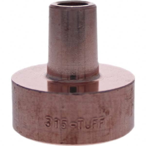 Tuffaloy - Spot Welder Tips For Use With: 5RW Electrode Holder Type: Backup Electrode Round Face - Americas Industrial Supply
