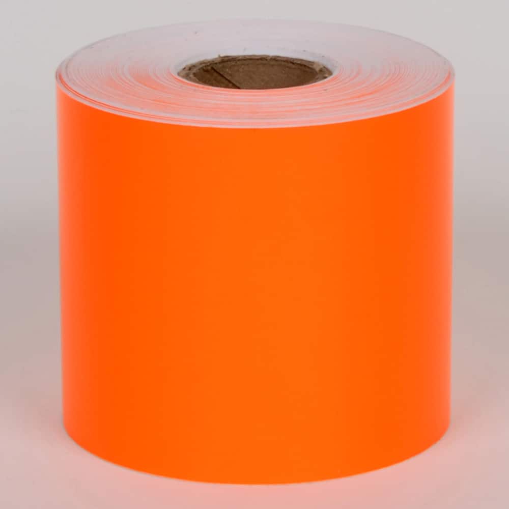 Cobra Systems - Labels, Ribbons & Tapes; Type: Vinyl Tape ; Color: Orange ; For Use With: VNM4PRO ; Width (Inch): 3 ; Length (Feet): 75 ; Material: Vinyl - Exact Industrial Supply