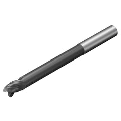 Sandvik Coromant - 1" Diam 3 Flute Solid Carbide 0.033" Corner Radius End Mill - Exact Industrial Supply