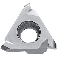 Grooving Insert: GBA43RF TN620, Cermet TiCN Finish, Right Hand, 1 mm Cutting Width, 2 mm Max Depth, Series HYBCERM