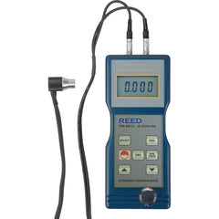 REED Instruments - Electronic Thickness Gages; Minimum Measurement (mm): 1.50 ; Minimum Measurement (Decimal Inch): 0.0500 ; Maximum Measurement (Inch): 7.9000 ; Maximum Measurement (Decimal Inch): 7.9000 ; Maximum Measurement (mm): 200 ; Resolution (mm) - Exact Industrial Supply