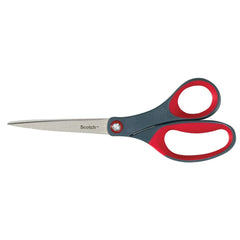3M - Scissors & Shears; Blade Material: Stainless Steel ; Applications: Fabrc; Heavy-Weight Paper & Photos ; Handle Material: Plastic ; Length of Cut (Inch): 8 ; Handle Style: Comfort Grip ; Overall Length Range: 6" - Exact Industrial Supply