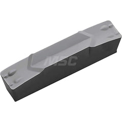 Grooving Insert: GMM3020040MW KW10, Solid Carbide Co & WC Finish, Neutral, 3 mm Cutting Width, 20 mm Max Depth, Series KGM