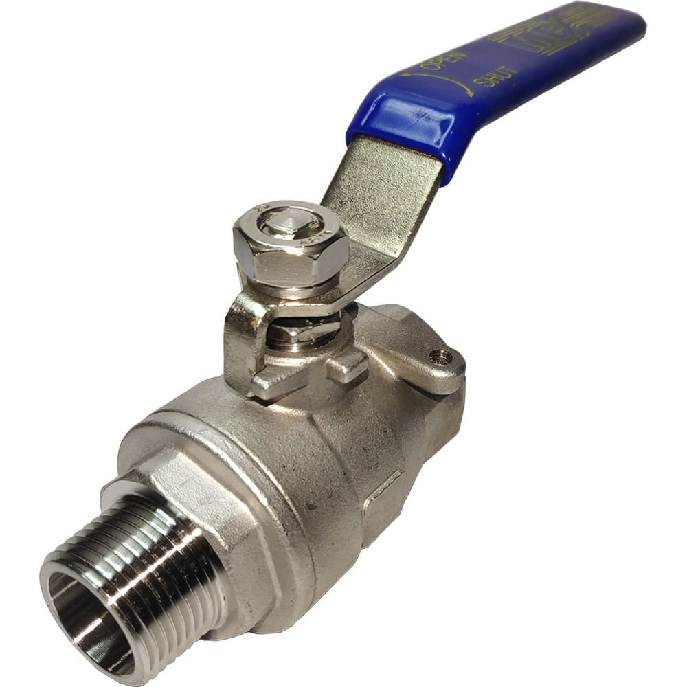 Midwest Control - Ball Valves; Type: Standard ; Pipe Size (Inch): 1 ; Material: Stainless Steel ; Style: In-Line - Exact Industrial Supply