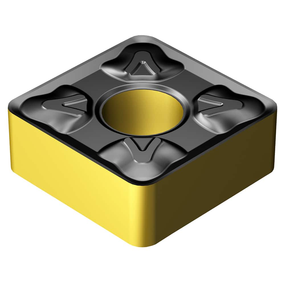 Turning Insert:  SNMG 12 04 12-XM 4425,  Solid Carbide TiCN, Al2O3 & TiN Finish,  Neutral,  0.0469″ Corner Radius,  N/A Square,  Series  SNMG-XM
