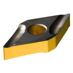 Turning Insert:  DNMG 15 04 04R-K 4415,  Solid Carbide TiCN, Al2O3 & TiN Finish,  Right Hand,  0.0156″ Corner Radius,  N/A Diamond 55 ™,  Series  DNMG..R & L-K