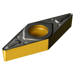 VBMT333-PR 4415 Carbide Turning Insert Al2O3/TiN/TiCN Finish, Neutral, 3/8″ Inscribed Circle, 0.0469″ Corner Radius, 3/16″ Thick, 35° Diamond