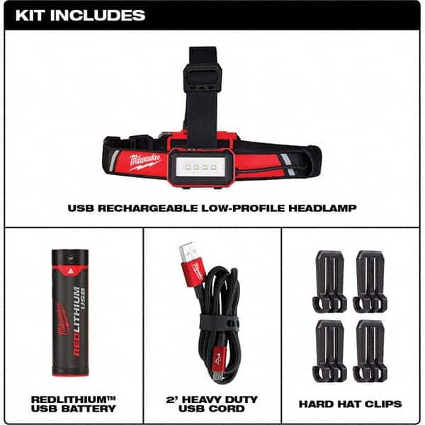 Milwaukee Tool - Hands-free Flashlight - Americas Industrial Supply
