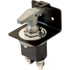 Automotive Switches; Switch Type: Battery Disconnection Switch; Number Of Connections: 1; Sequence: Off-On; Color: Silver; Amperage: 2500 A; Voltage: 12 V; Number of Positions: 2; Number of Positions: 2; Color: Silver