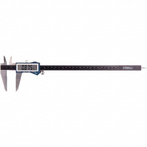 Fowler - 0 to 12" Range, 0.01mm Resolution, IP54 Electronic Caliper - Americas Industrial Supply