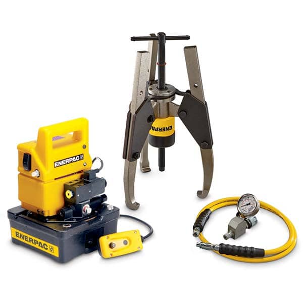 Enerpac - Puller & Separator Sets Type: Hydraulic Puller Set Maximum Spread (Inch): 25.59375 - Americas Industrial Supply