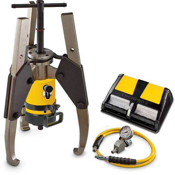 Enerpac - Puller & Separator Sets Type: Hydraulic Puller Set Maximum Spread (Inch): 38.578125 - Americas Industrial Supply