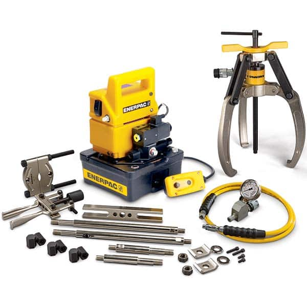 Enerpac - Puller & Separator Sets Type: Hydraulic Puller Set Maximum Spread (Inch): 4.921875 - Americas Industrial Supply