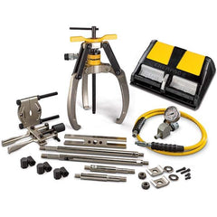 Enerpac - Puller & Separator Sets Type: Hydraulic Puller Set Maximum Spread (Inch): 3.3125 - Americas Industrial Supply