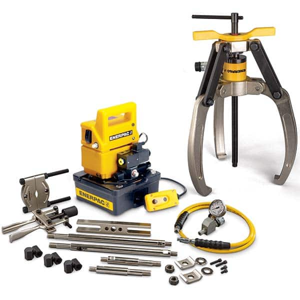 Enerpac - Puller & Separator Sets Type: Hydraulic Puller Set Maximum Spread (Inch): 6.5 - Americas Industrial Supply