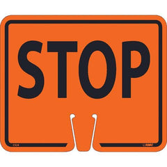 NMC - Traffic & Parking Signs Message or Graphic: Message Only Legend: Stop - Americas Industrial Supply