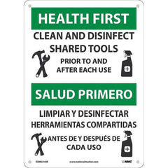 NMC - Safety Signs Message Type: COVID-19 Message or Graphic: Message & Graphic - Americas Industrial Supply