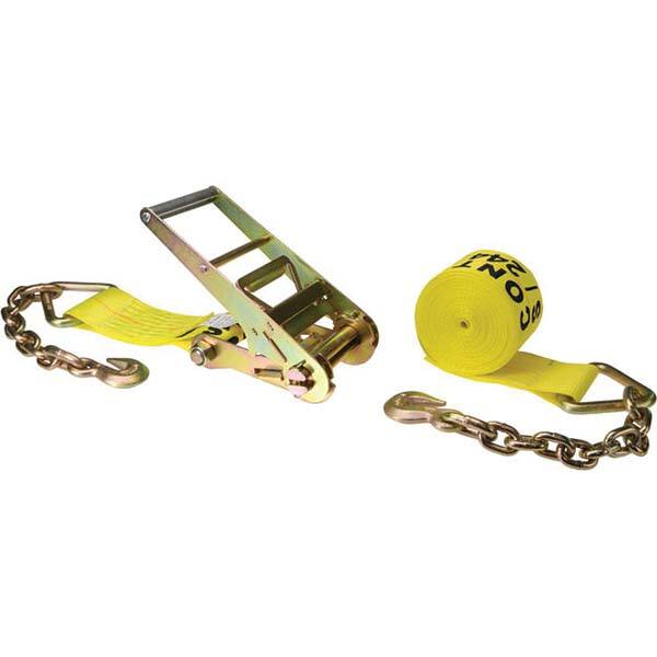 US Cargo Control - Slings & Tiedowns (Load-Rated) Type: Ratchet Tie Down Width (Inch): 4 - Americas Industrial Supply