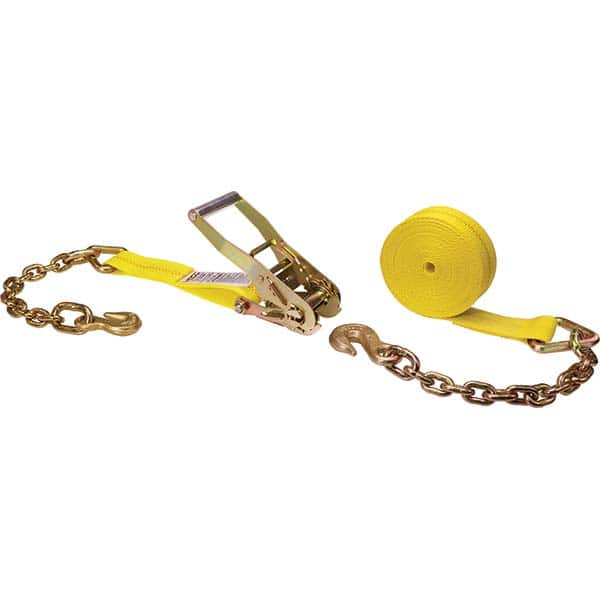 US Cargo Control - Slings & Tiedowns (Load-Rated) Type: Ratchet Tie Down Width (Inch): 2 - Americas Industrial Supply