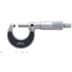 8″-9″ Measuring Range-0.001″ Graduation - Ratchet Thimble - Carbide Face - Outside Micrometer - Americas Industrial Supply