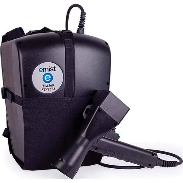EMist - Electrostatic Sanitizing Equipment Type: Disinfectant Sprayer Material: Plastic/Metal - Americas Industrial Supply